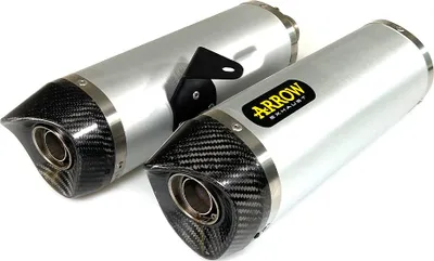 Produktbild von ARROW Auspuff THUNDER Aluminium für Aprilia Dorsoduro SMV750 2009-2017 Dorsoduro 900 2017-2019