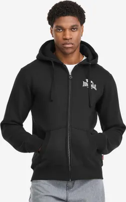 Obrázok produktu pre Pánska tepláková bunda s kapucňou a zipsom regular fit ROTHERHITHE Black/White L Lonsdale