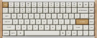Obrázok produktu pre Klávesnica Keychron K2 HE Wireless RGB Nebula s magnetickým spínačom (biela) [K2H-Q1].