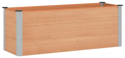 Image de Jardinière surélevée Marron 150 x 50 x 54 cm