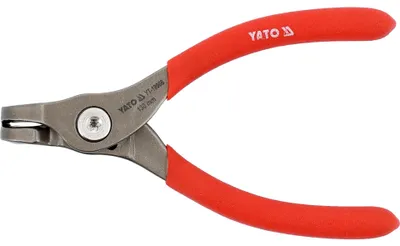 Image de Pince à sertir pour bagues de connexion, 130 mm, courbée