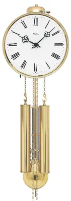 Produktbild von AMS H348 Mechanische Pendeluhr mit Messinggarnitur und 8-Tage Rundgong-Schlagwerk
