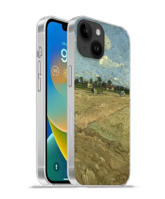 Produktbild von MuchoWow® Handyhülle Schutzhülle Hülle für Apple iPhone 14 - Softcase Gepflügte Felder - Vincent van Gogh Silikon Softcase Handy Hülle - Mobiltelefonhülle