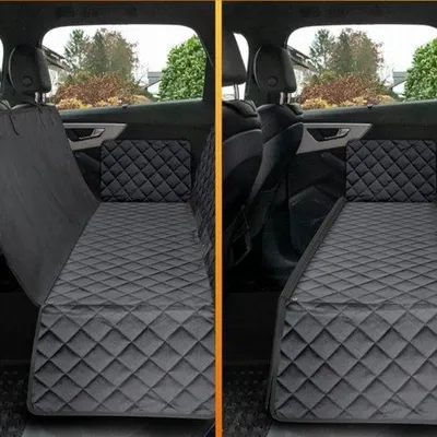 Immagine prodotto di Copertura per animali domestici per il sedile posteriore dell'auto - Impermeabile, con fissaggio laterale e per i sedili