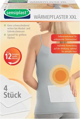Produktbild von 12x Wärmepflaster Wärme Pflaster XXL Wärmepad Schmerzpflaster Rückenpflaster
