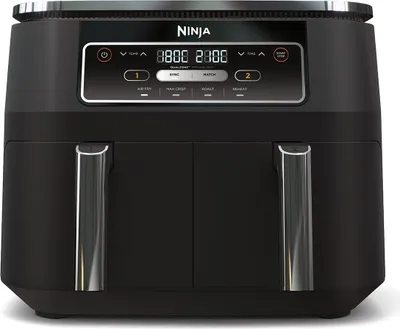 Image de Friteuse sans huile NINJA Foodi AF200EU, 7,6L, Double Cuve, 4 Programmes, 2400W