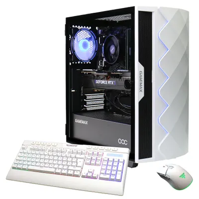 GAMEMAX Gaming-PC Diamond WT 7798 Ryzen 7 5700X 16GB RAM 1TB SSD RTX 5060 Windows 11