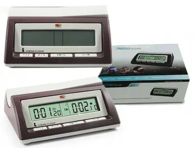 Obrázek produktu pro Elektronické šachové hodiny s nastavitelným tempem hry