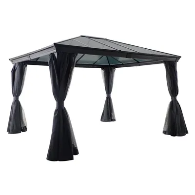 Produktbild von Hespéride - Pavillion Pergola Belize Graphite 3,6m x 3m