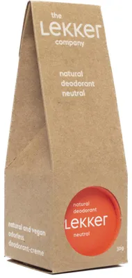 Productafbeelding van The lekker company Neutral Deodorant 30 gram