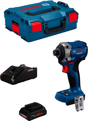 Image de Visseuse à chocs BOSCH GDR 18V-215 (1 x 4,0 Ah ProCORE + GAL18V-40 + L-Boxx 136)