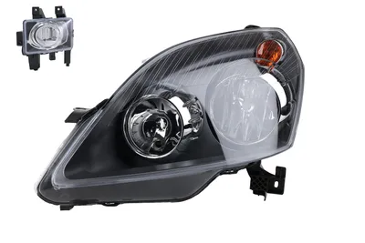 Produktbild von Scheinwerfer passend für Opel Zafira B 07/2005-01/2008 H7 H1 Li. + Nebel 1216669 1216571 93179910 93190408 6710053 6710039 13252449 132 Johns