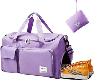 Produktbild von Famanu Reisetasche große Kapazität - lila