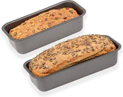 Produktbild von chg Set 263-02 Kasten- und Brotbackformen, 2er-Set " Germany", hochwertige Ilag Special 2-Sch