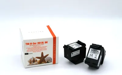 Produktbild von HP 301 schwarz XL Doppelpack Refill Tinte Black für HP / D8J45AE / 2x20ml Tintenpatrone