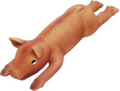Image de Jouet pour chien porcelet en latex avec SQUEAKER 23 cm