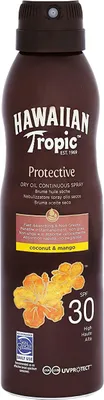 Produktbild von Hawaiian Tropic Coconut y Mango Aceite Spf30 180ml Spray