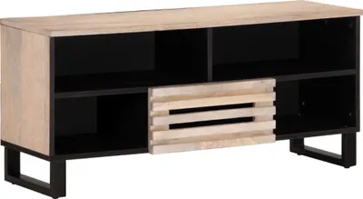 Produktbild von TV-Schrank 100x34x46 cm Massivholz Mango