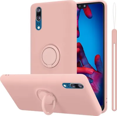 Obrázek produktu pro Cadorabo Case for Huawei P20 Protective Cover in Pink Pouzdro na mobilní telefon TPU Case Cover