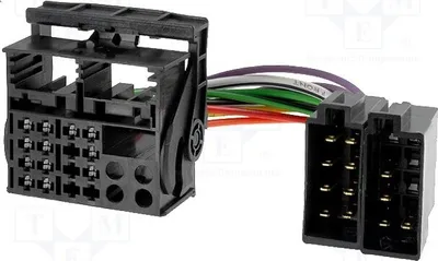 Produktbild von 1x Connector  PIN: 16  Steckverbinder für Werkradioempfänger radio,ISO