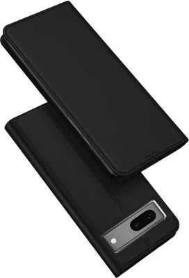 Produktbild von Dux Ducis Skin Pro Hülle Google Pixel 7 Pro Wallet Holster Cover Schwarz