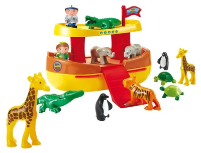 Productafbeelding van Noah's Ark - brick construction - from 18 months - Abrick