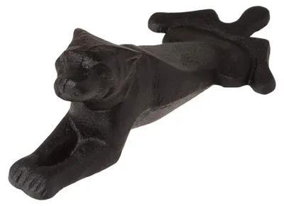 Produktbild von Türstopper Hund aus Gusseisen, Schwarz