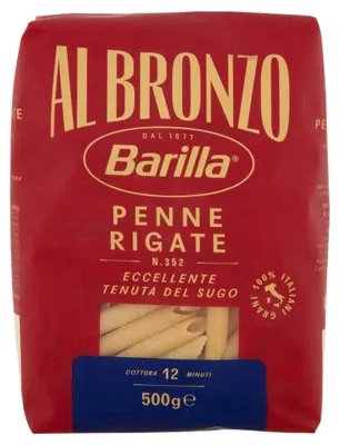 Produktbild von Barilla 8076809585347, Penne, Kurze Nudeln, 500 g, 12 min