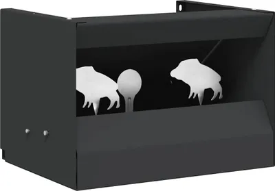 Produktbild von Kugelfangbox Schwarz 29 x 22 x 20 cm Stahl