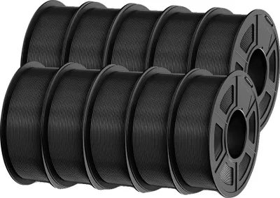 Zdjęcie produktu dla Filament do drukarek 3D JAYO PETG-CF, wysoka odporność na uderzenia, odporny na wysoką temperaturę, PETG-CF, 10 rolek