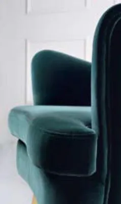 Produktbild von Ohrensessel Sessel Clubsessel Cocktailsessel Luxus Sitzer Sitz Wohnzimmer Grün
