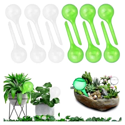 Produktbild von 12 Stück kleine Bewässerungskugeln 13*5cm für Pflanzen und Blumen