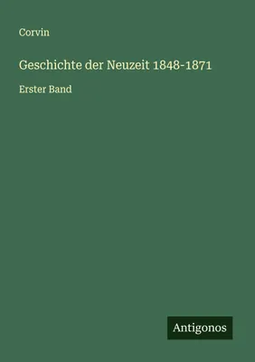 Produktbild von Geschichte der Neuzeit 1848-1871