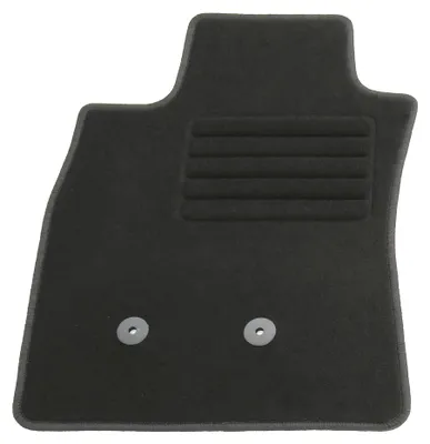 Produktbild von Fußmatte für Renault Clio 3, (3+5-türer), 10/2005-10/2012, vorne links, Schwarz