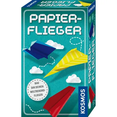 Produktbild von Kosmos Papierflieger, Origami-Set für Kinder, 7 Jahr(e), Mehrfarbig, 20 Stück(e)