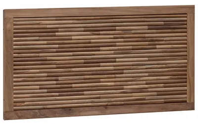 Produktbild von vidaXL Kopfteil Wandmontiert Natur 100 cm Massivholz Teak