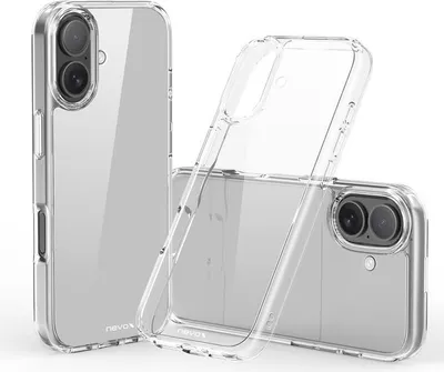 Obrázok produktu pre nevox 2510, Ochranný obal, Apple, iPhone 17, 16 cm (6.3"), Priehľadná