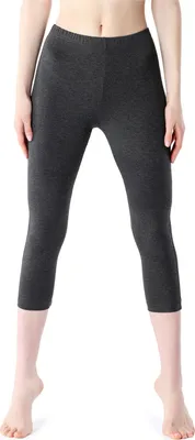 Image de Leggings 3/4 pour femme Bellivalini en viscose BLV50-204 (mélange foncé, M)