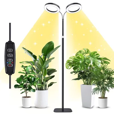Obrázok produktu pre Rastová lampa s 2 reflektormi a 192 LED diódami, s plným spektrom