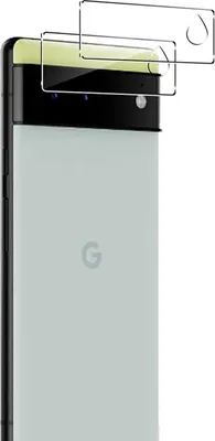 Immagine prodotto di Protezione della fotocamera per Google Pixel 6 PRO [2 pezzi] Pellicola di protezione della fotocamera Pellicola trasparente in vetro temperato Pellicola di protezione contro i graffi dell'obiettivo posteriore Protezione dell'obiettivo Phonillico®