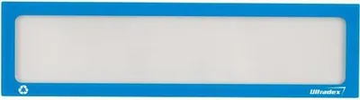 Produktbild von Infotasche Recycling für Überschrift A3quer/A2hoch B435xH60mm blau