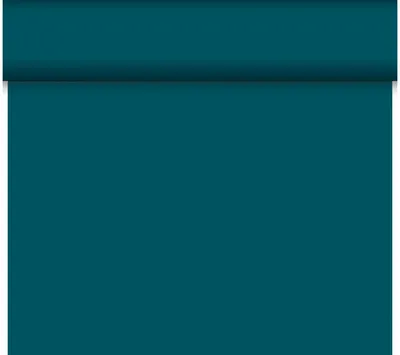 Produktbild von Duni Bio Dunicel® Tête-à-Tête-Tischläufer 0,4 x 24 m - 4 Stück ocean teal