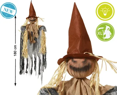 Obrázek produktu pro Halloween dekorace strašák 180 x 140 x 23 cm