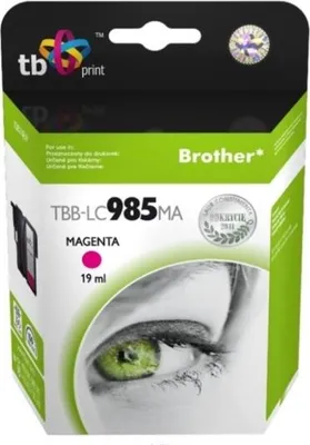 Zdjęcie produktu dla TB Print TBB-LC985MA, 915 stron(y), Purpurowy, 1 szt.