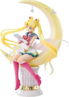 Image de Sailor Moon Eternal FiguartsZERO Chouette Statue PVC Super Sailor Moon Bright Moon 19 cm