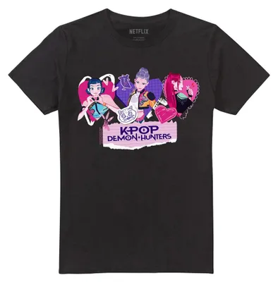 Imagen del producto de Camiseta para hombre/mujer, diseño uni, "K-Pop Demon Hunters", modelo TV42315 (talla M), color