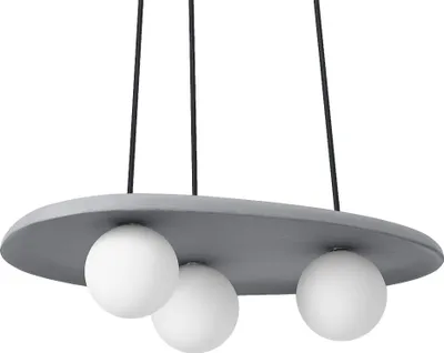 Immagine prodotto di LEDVANCE Decor Ciondolo a nido di cemento 3XG9 Grigio