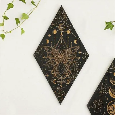 Produktbild von Famanu Wanddekoration Mandala aus Holz - Boho-Stil