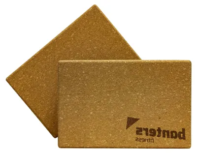 Produktbild von Yoga Block 2er Set Kork Supra Grip - Groß - 100% Natur aus Kork