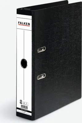 Produktbild von Falken 20x Hängeordner A4 Hartpappe, Rücken 70mm - Schwarz - 11285459F